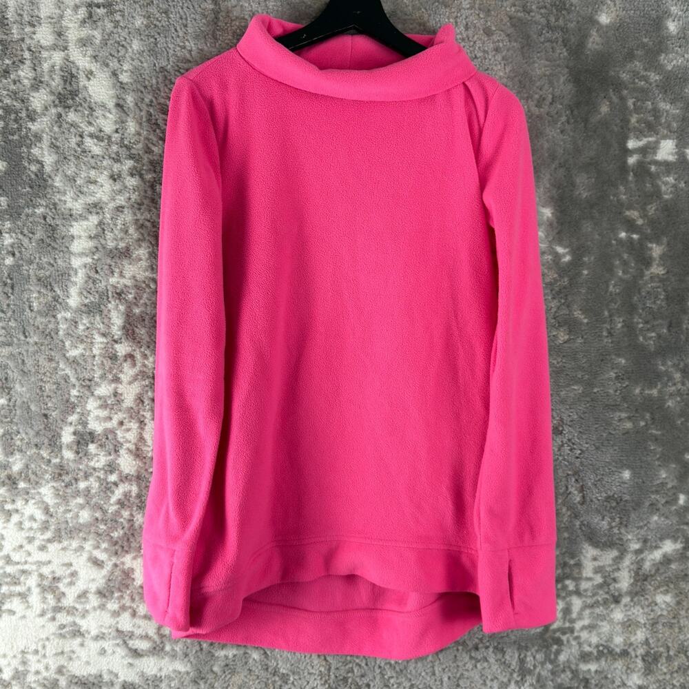 Telluride Clothing Size M Cowl Neck‎ Outdoor Sweater Pink Long Sleeve Minimalist